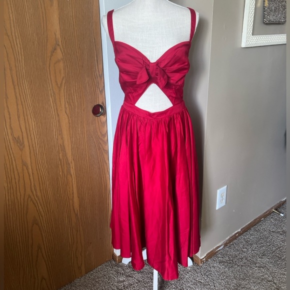 Retro Inspired Red Dress from Pin Up Girl Boutique - Picture 1 of 8